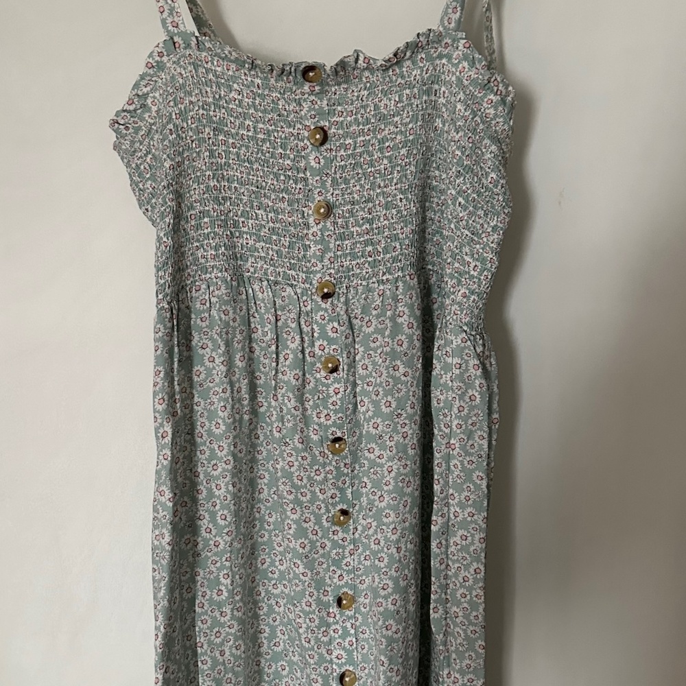 Button down beach dress